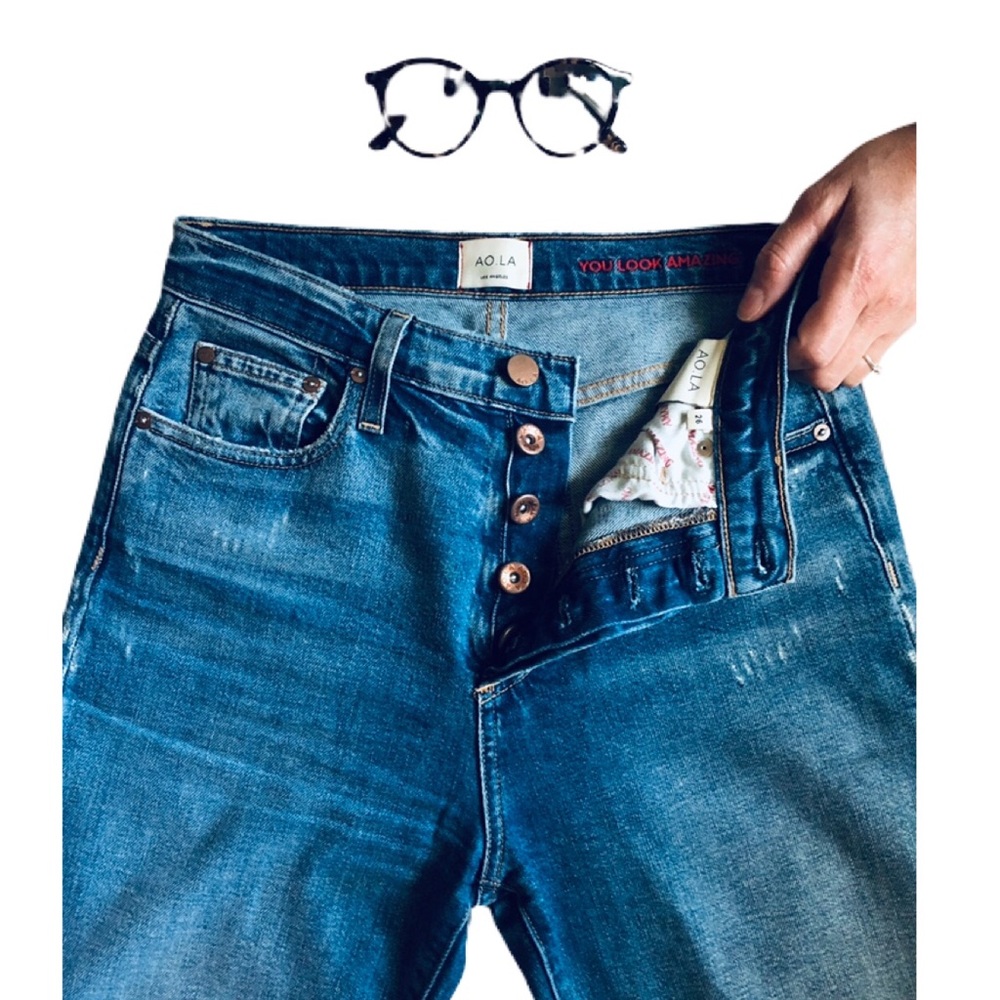 • Alice + Olivia L.A. High-Rise Summer Jeans •